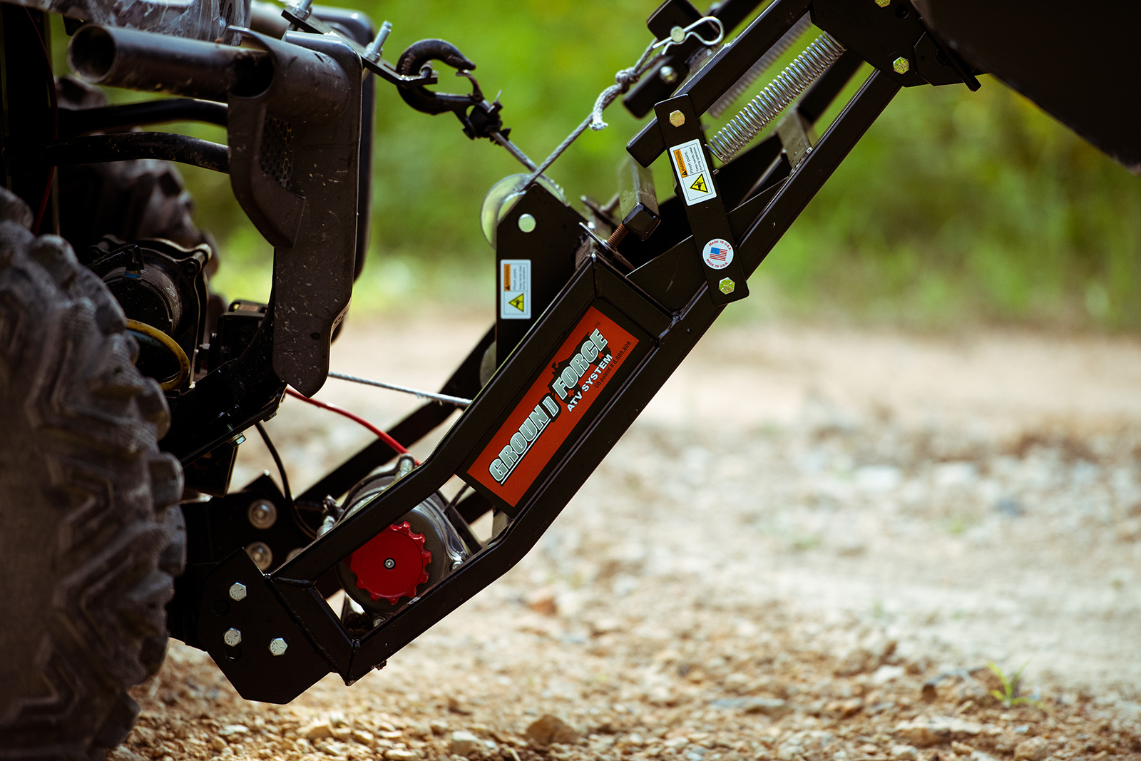 ATV Lift System, Snow Plow and more Ground Force ATV